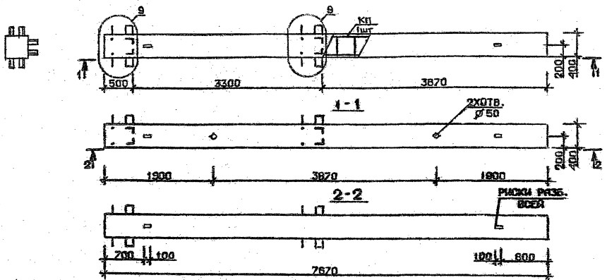 Колонна 3КБ 33.77-5 Серия 1.020.1-2с/89